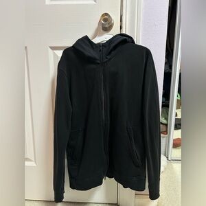 Theory Black Zip-Up Jacket